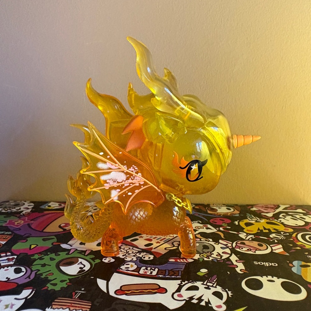tokidoki Mystical Dragon Unicorno EMBER DRAGON